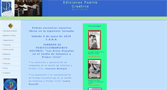 Desktop Screenshot of edpuertocreativo.com.ar