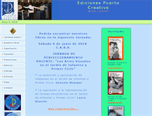 Tablet Screenshot of edpuertocreativo.com.ar